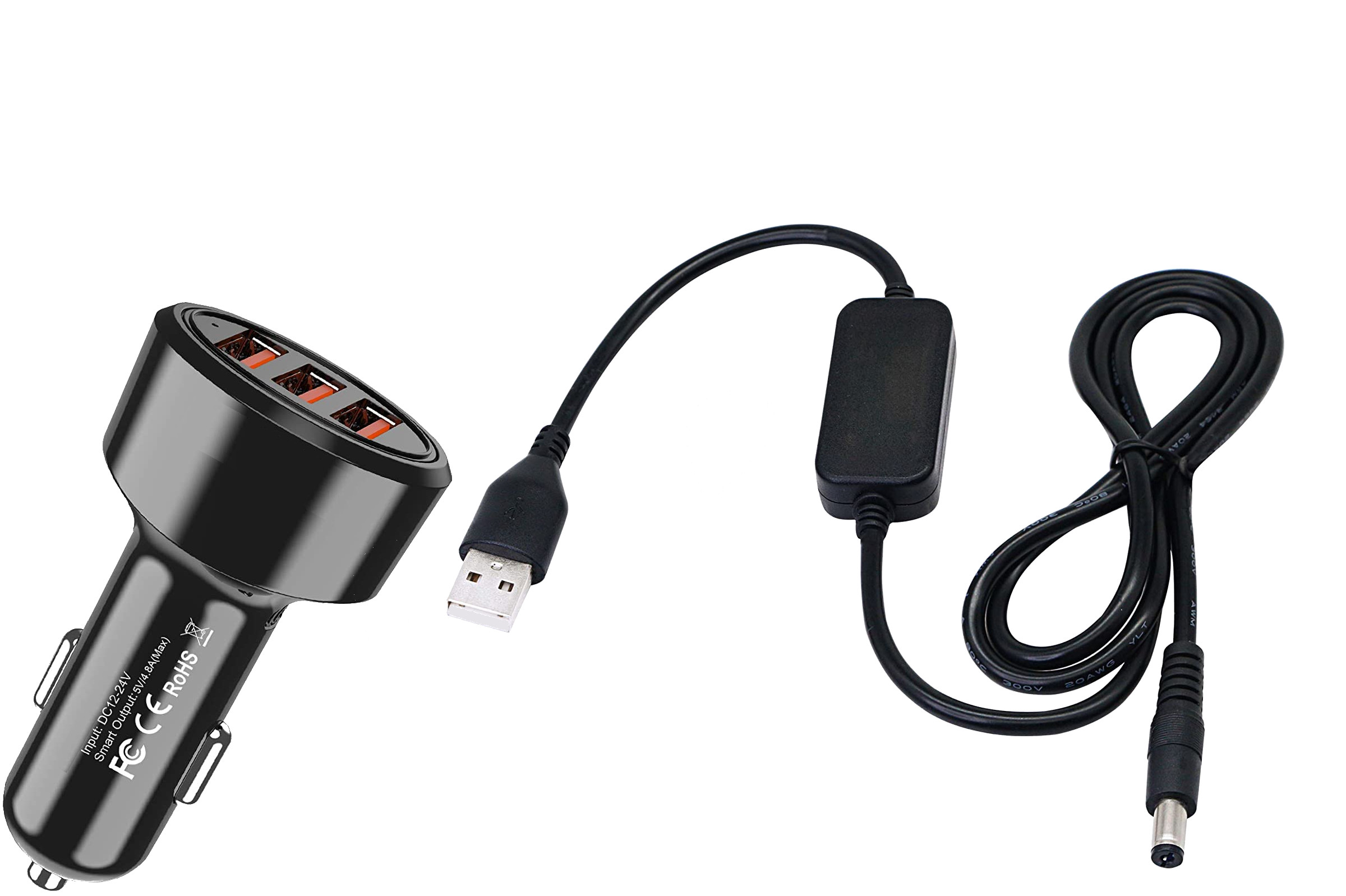 EXL03017 12V Vehicle USB Adaptor